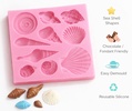Sea Beach Shell Theme Silicon Mould