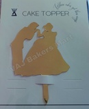 W3 Acrylic Wedding Topper
