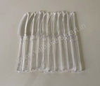 Transparent Plastic Knife (Pack of 10)