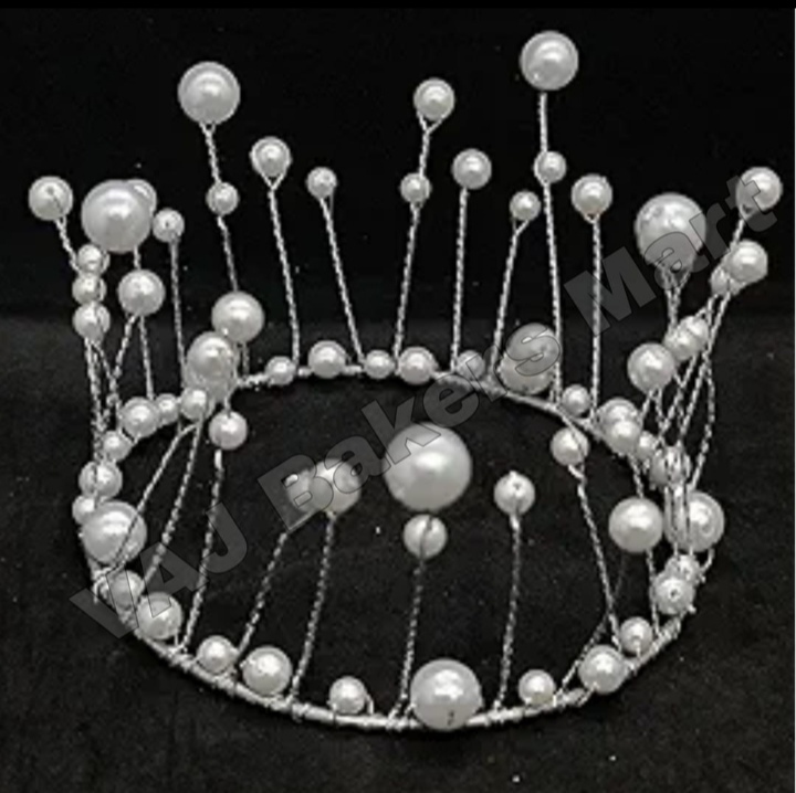Princess Crown Topper Silver