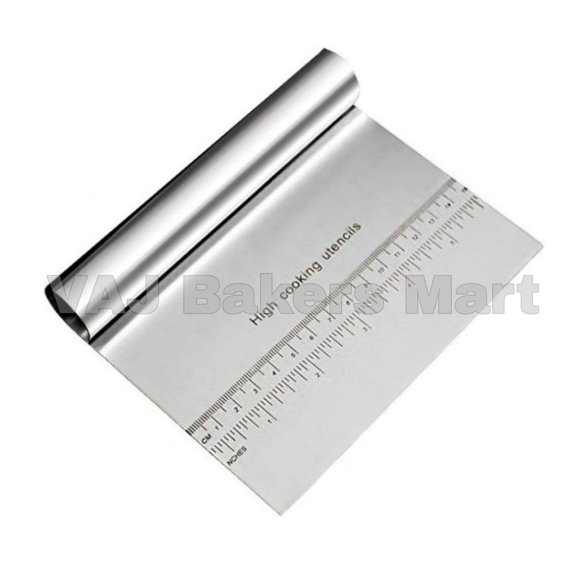 6" Food Scrapper Icing Smoother Blade with Scale Cutting