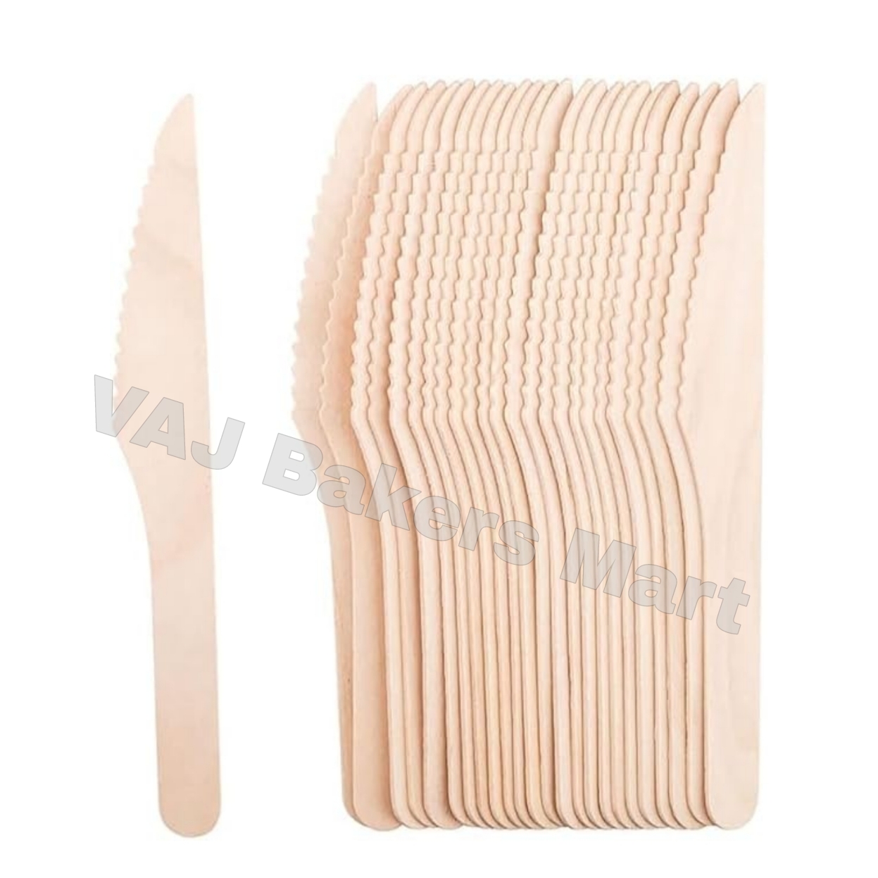 Wooden Knife (6 inch) - 10pcs