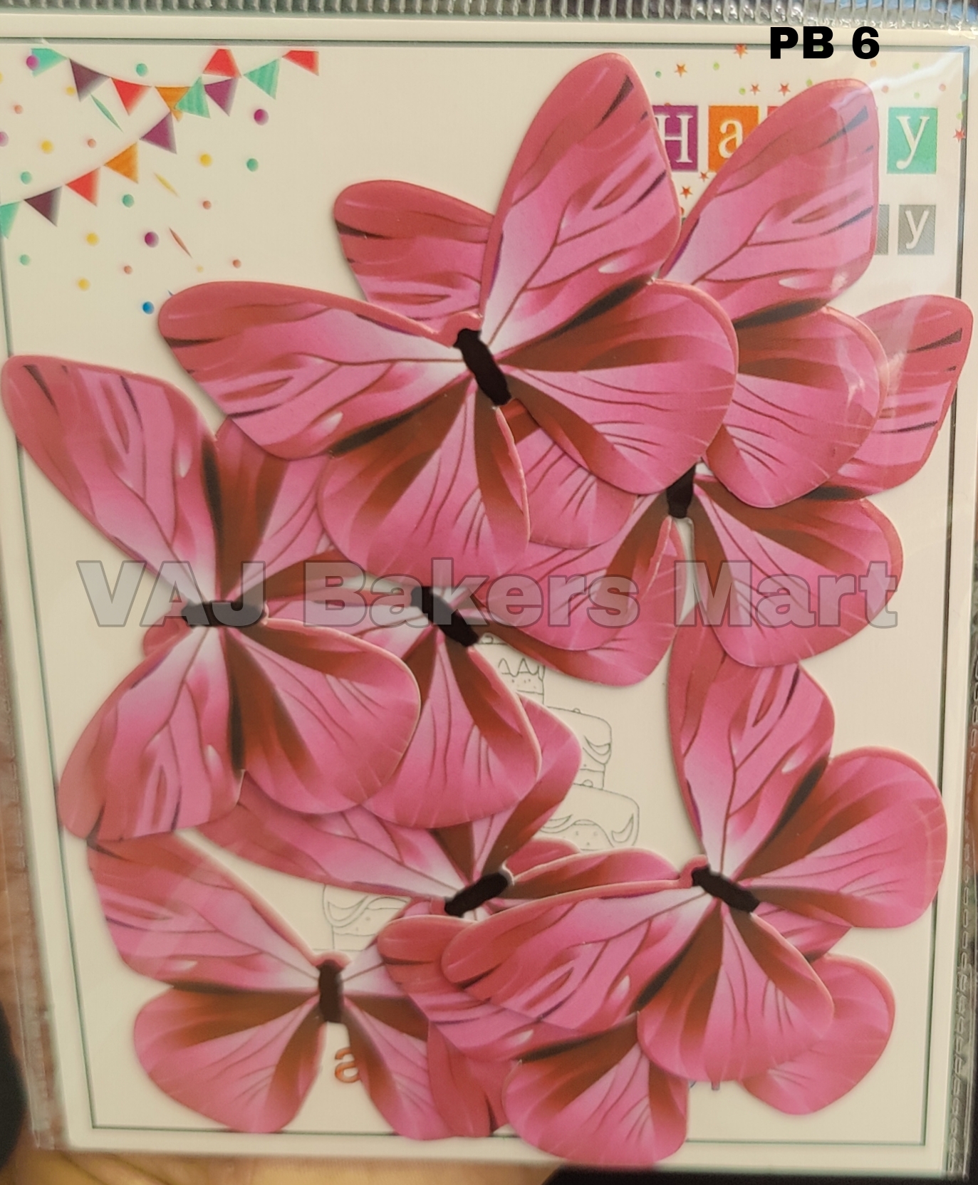 PBT05 Pastel Butterfly Topper