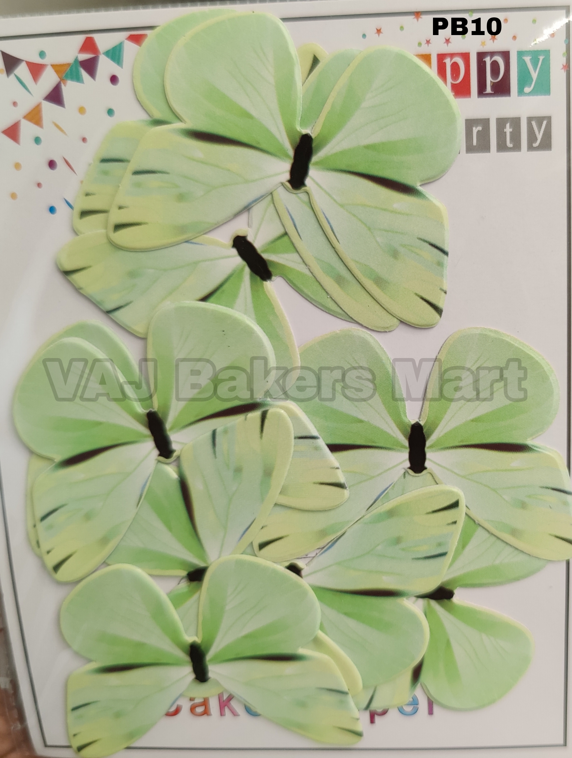 PBT08 Pastel Butterfly Topper