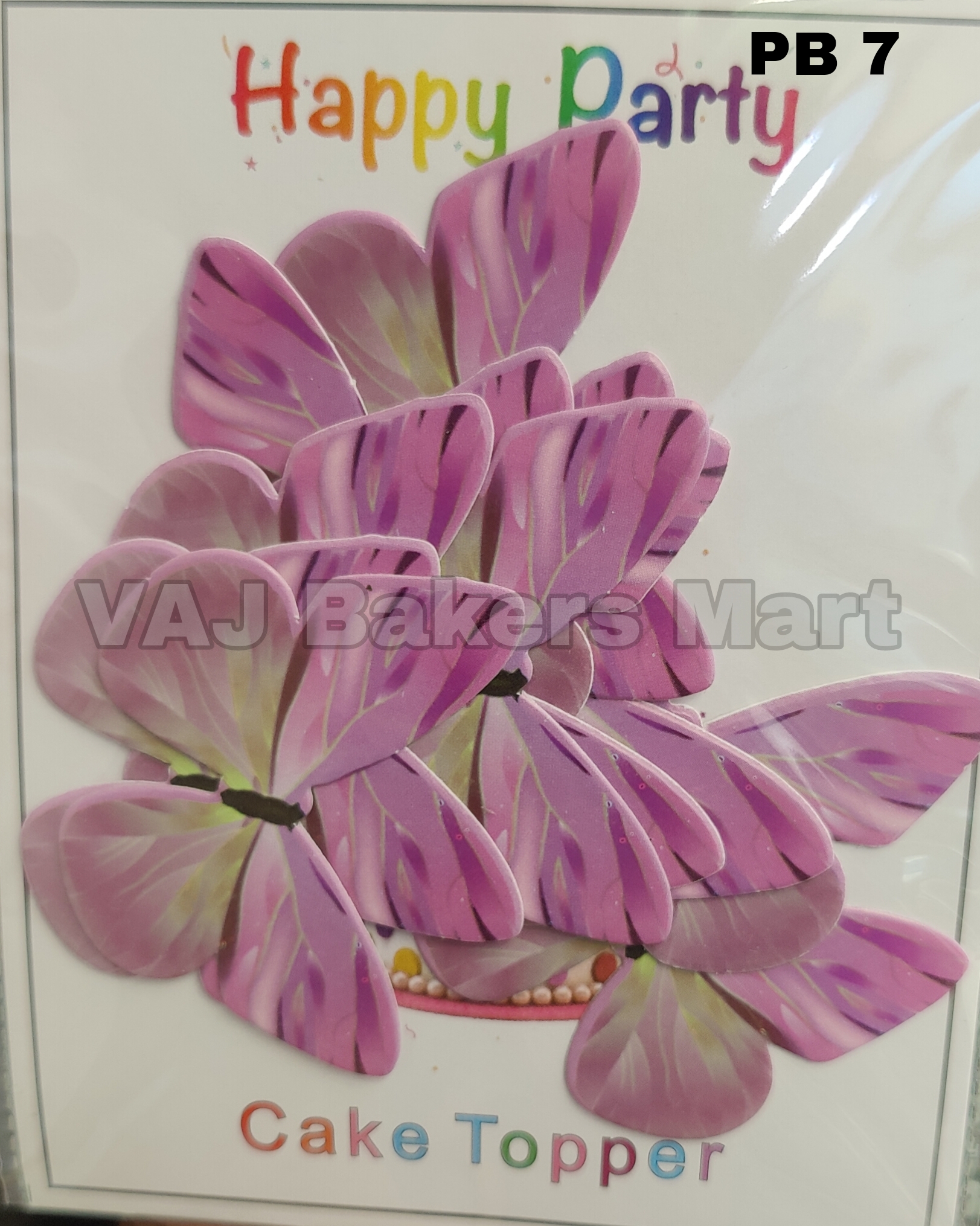 PBT12 Pastel Butterfly Topper