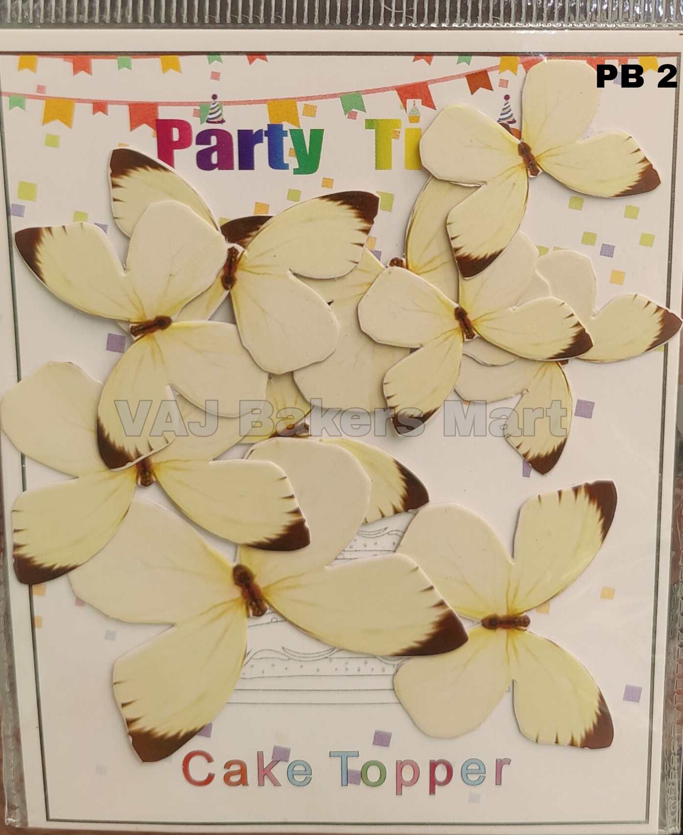 PBT17 Pastel Butterfly Topper