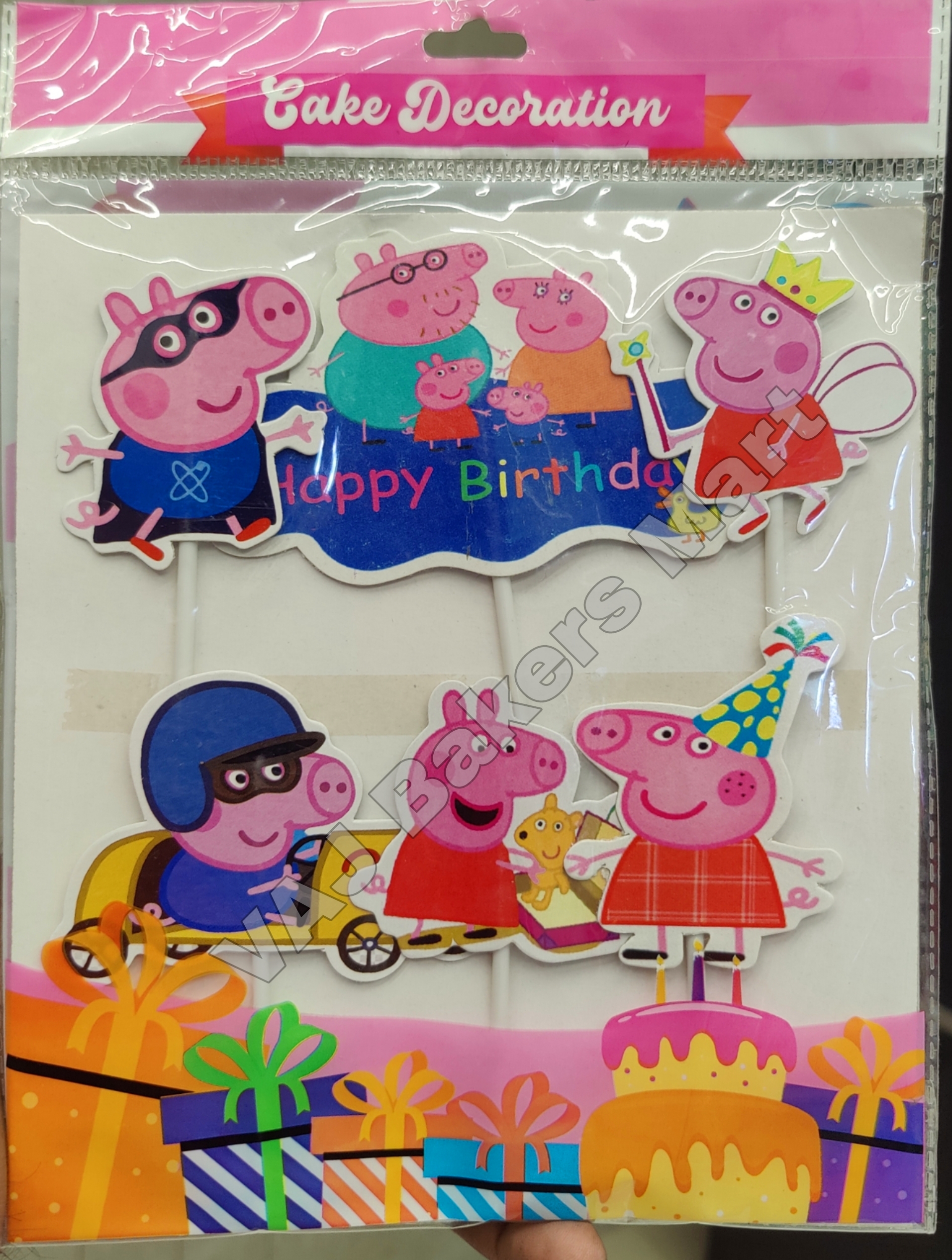 PT16 Peppa Pig Theme Topper