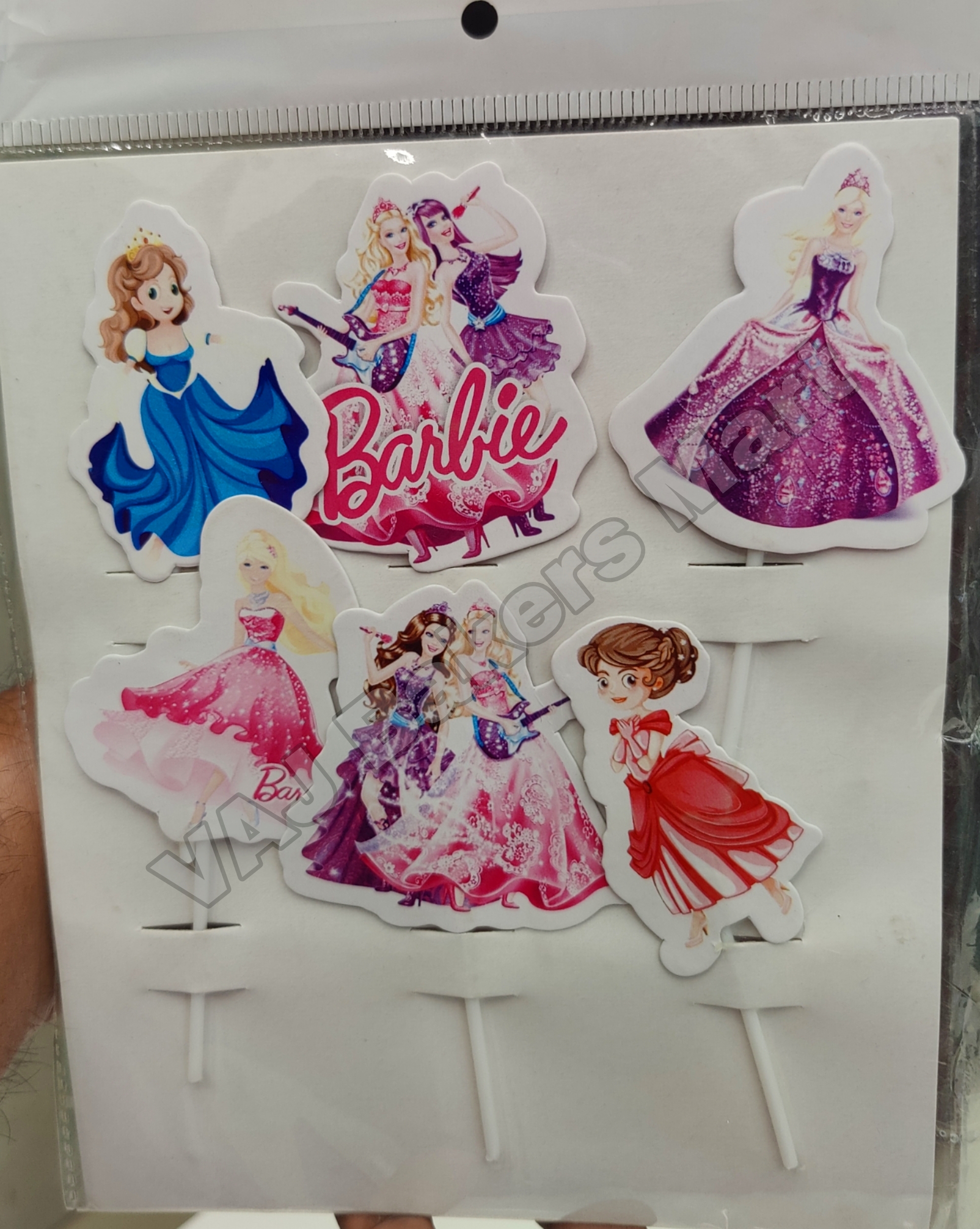 PT6 Barbie Theme Topper