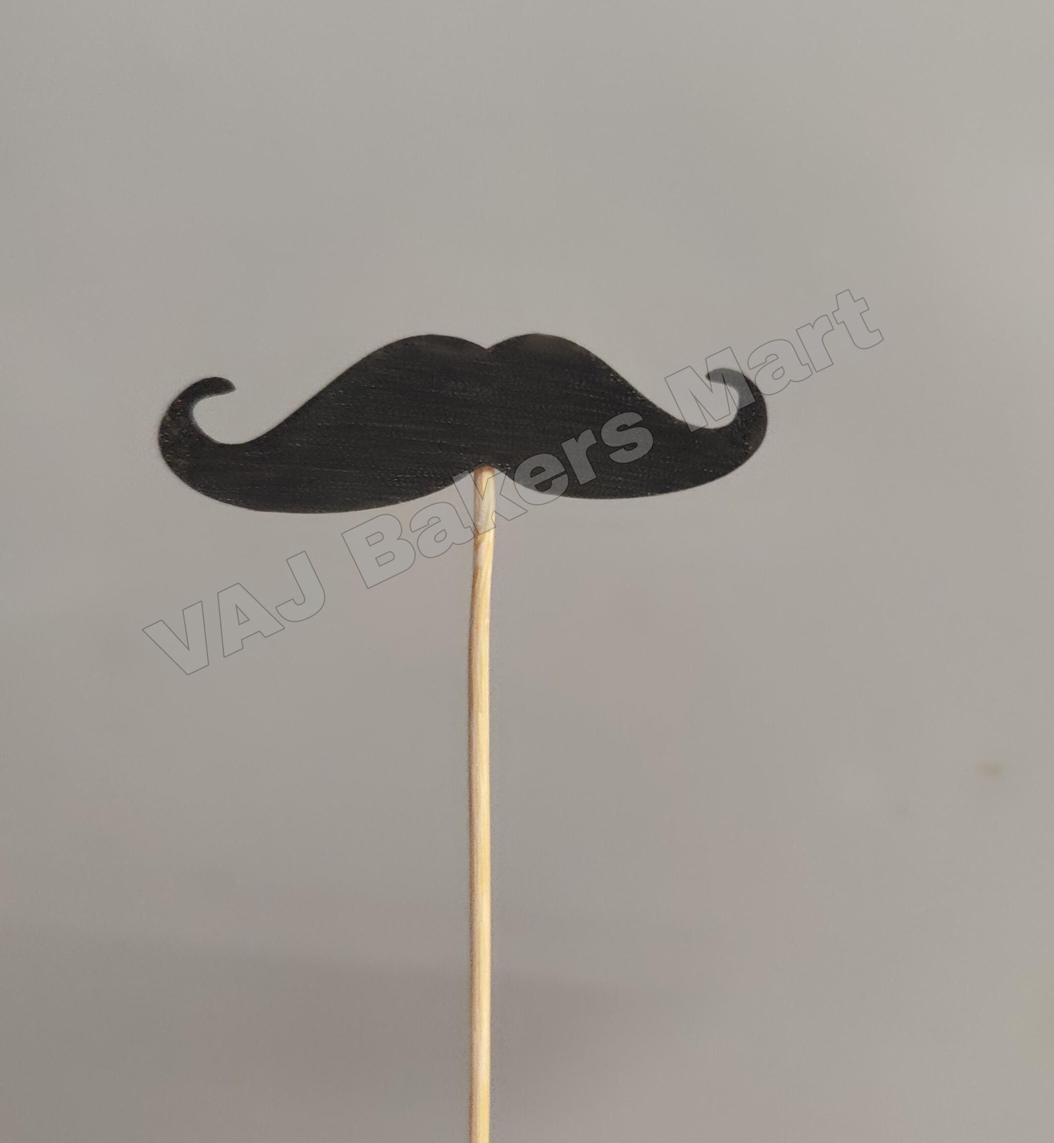 Moustache Cake Topper Pack of 5