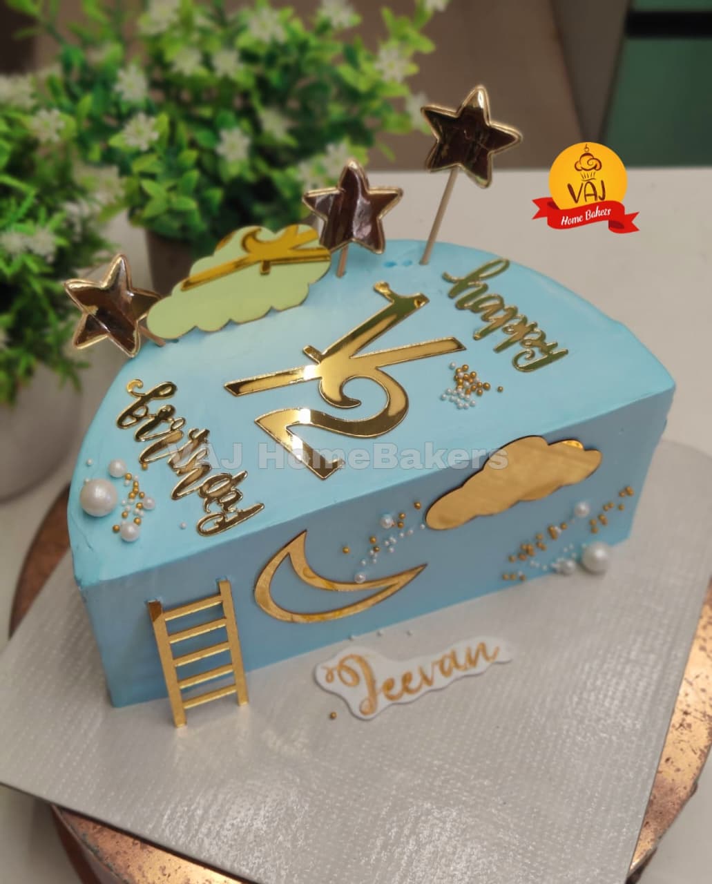 Acrylic Half Birthday Cutout Set