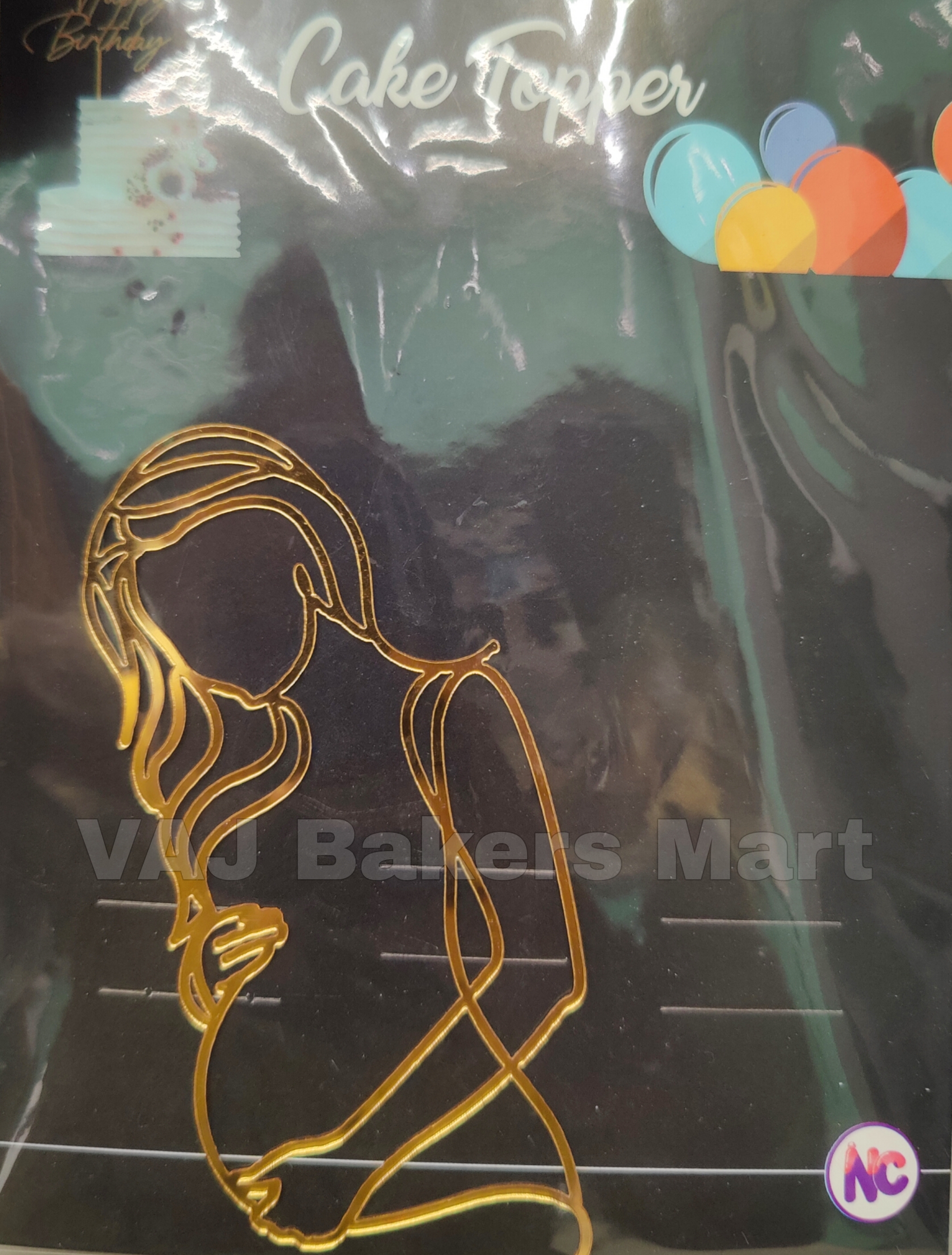 M2B2 Acrylic Mom to Be Topper