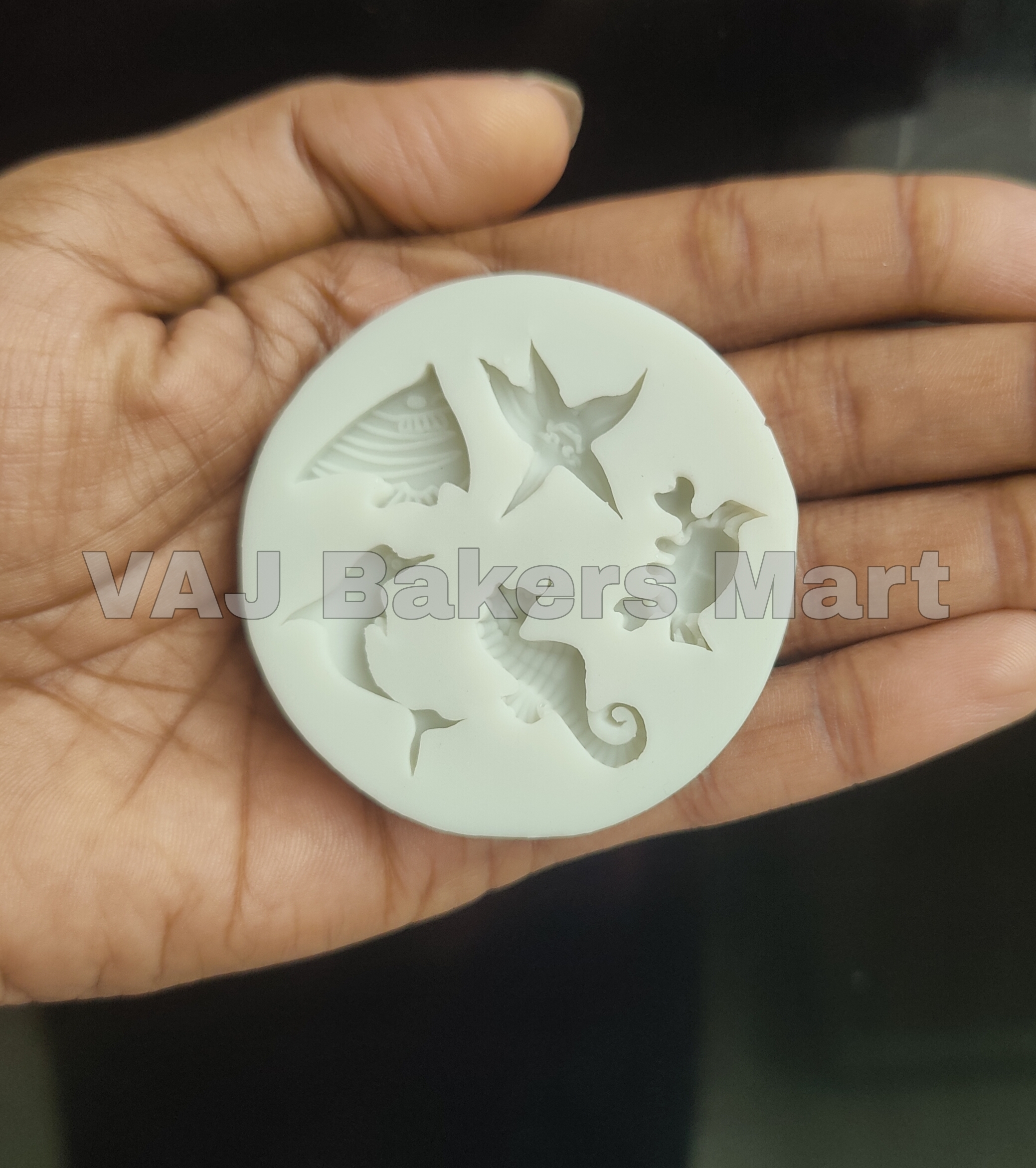 Sea Theme Mini Silicon Mould