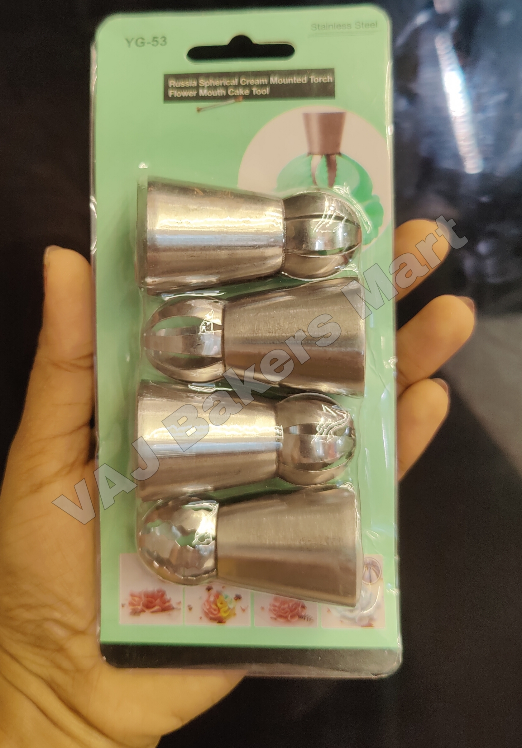 4Pcs Russian Ball Nozzles Set