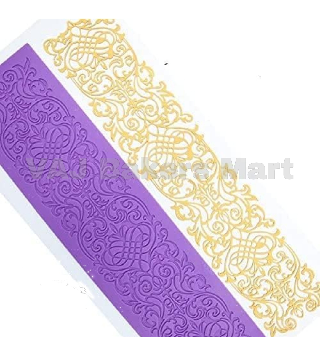 SM2 Silicone Lace Mat Cake Decoration Tool