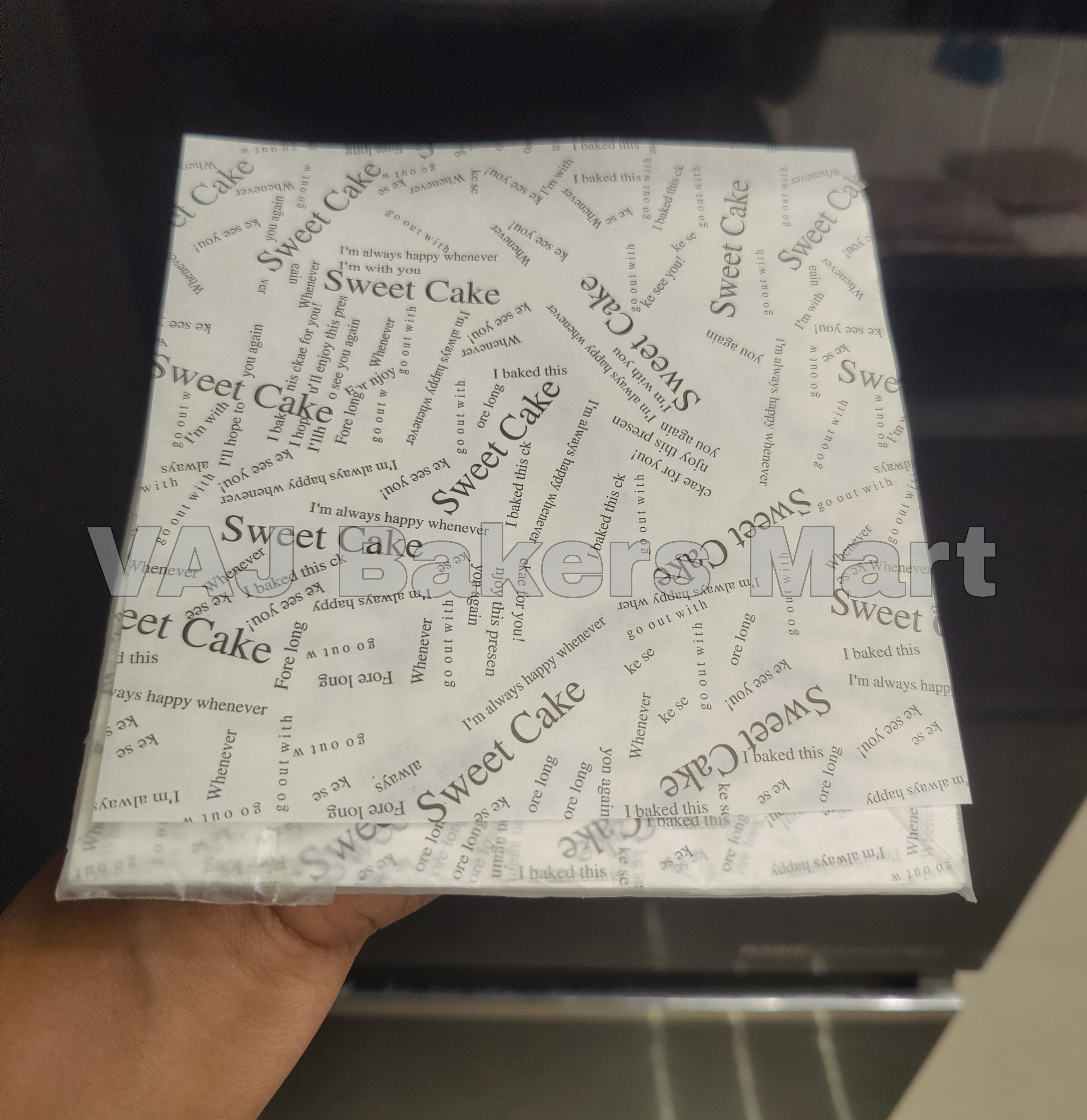 BCL4 Bento Cake Food Paper Liners (100 Pcs)