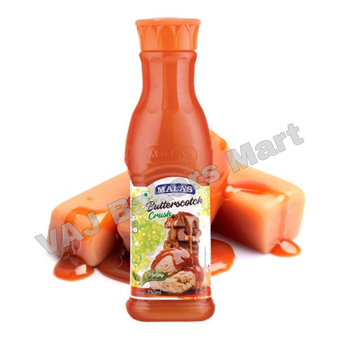Mala's Butterscotch 750ml Crush