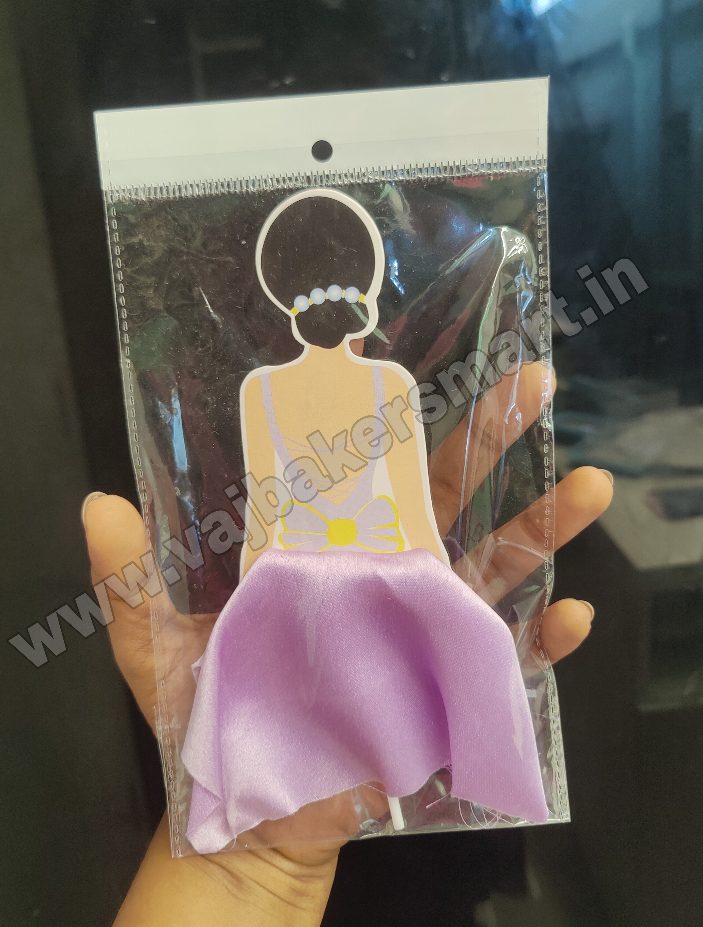 Frock Doll Topper (Violet)