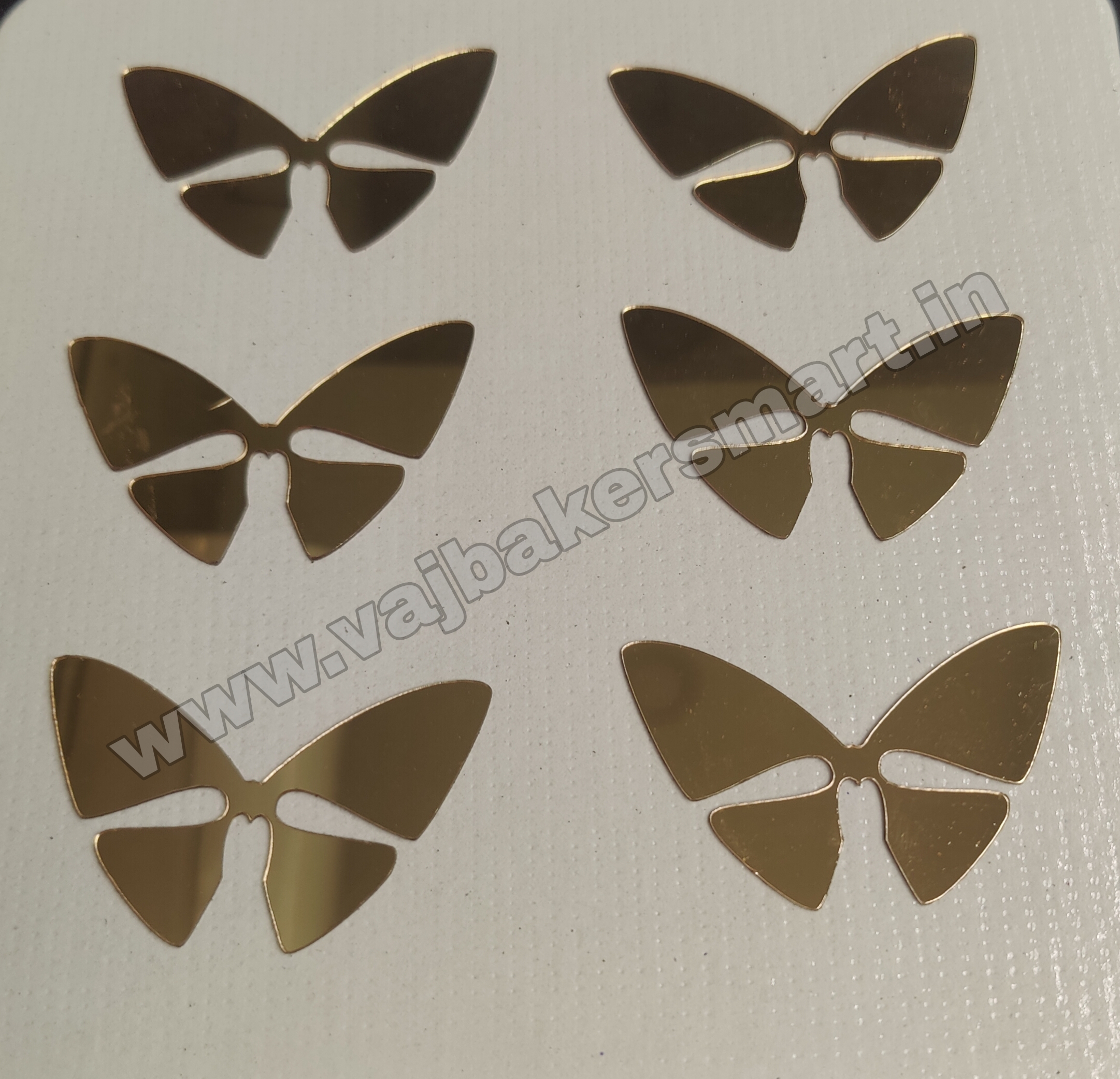 Acrylic Butterfly Cutout (Pack of 6) D03