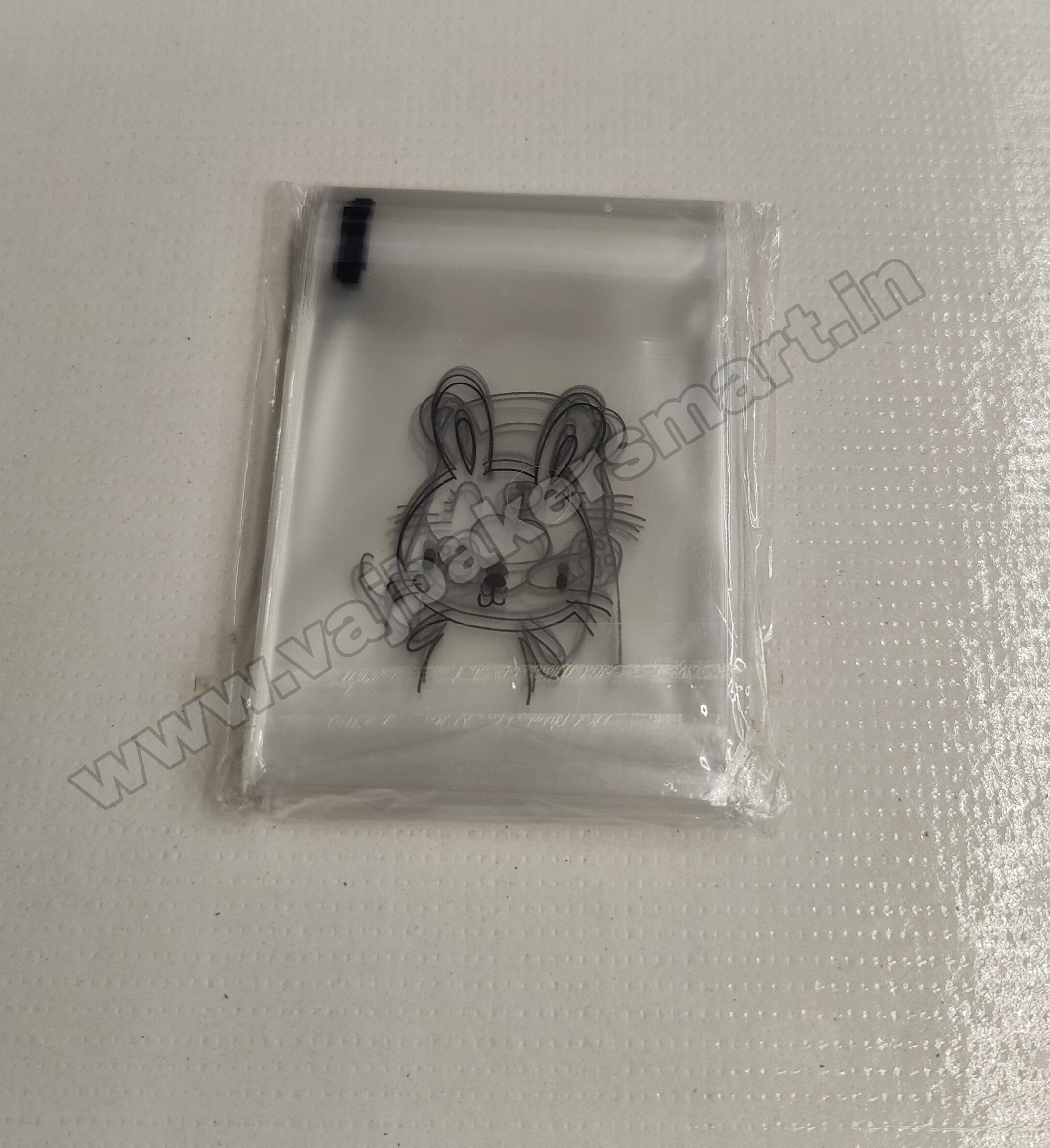 Small Cookie Pouch Self-Adhesive Packaging Bags 7x7cms (Pack of 100) D2