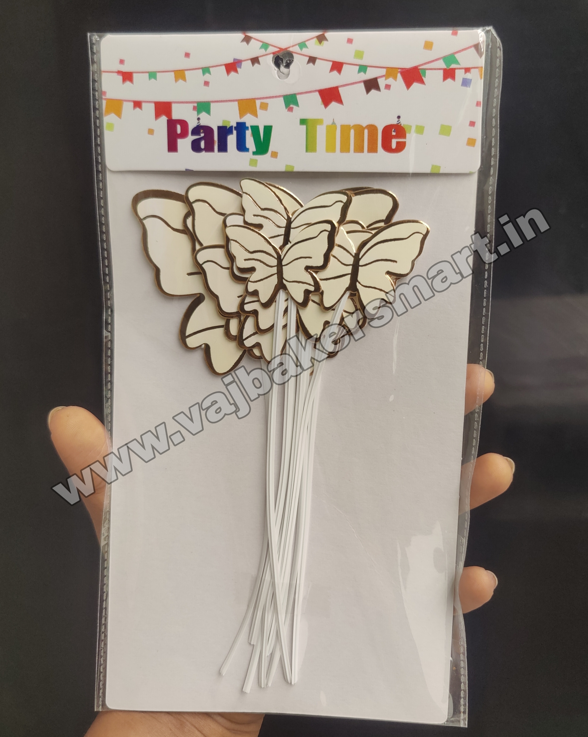 Butterfly Cake Topper with Strings M15