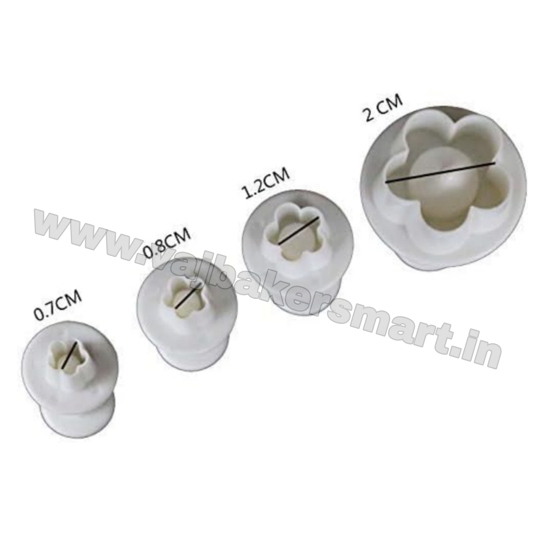 Blossom Flower Fondant Plunger Cutter