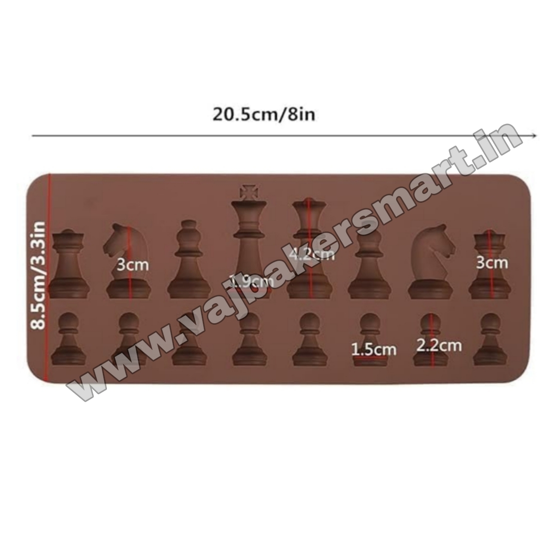 Chess Silicon Chocolate Mould