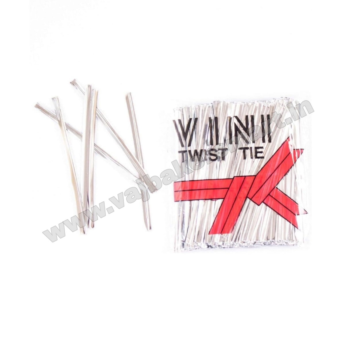 Twist Tie(s) - Silver