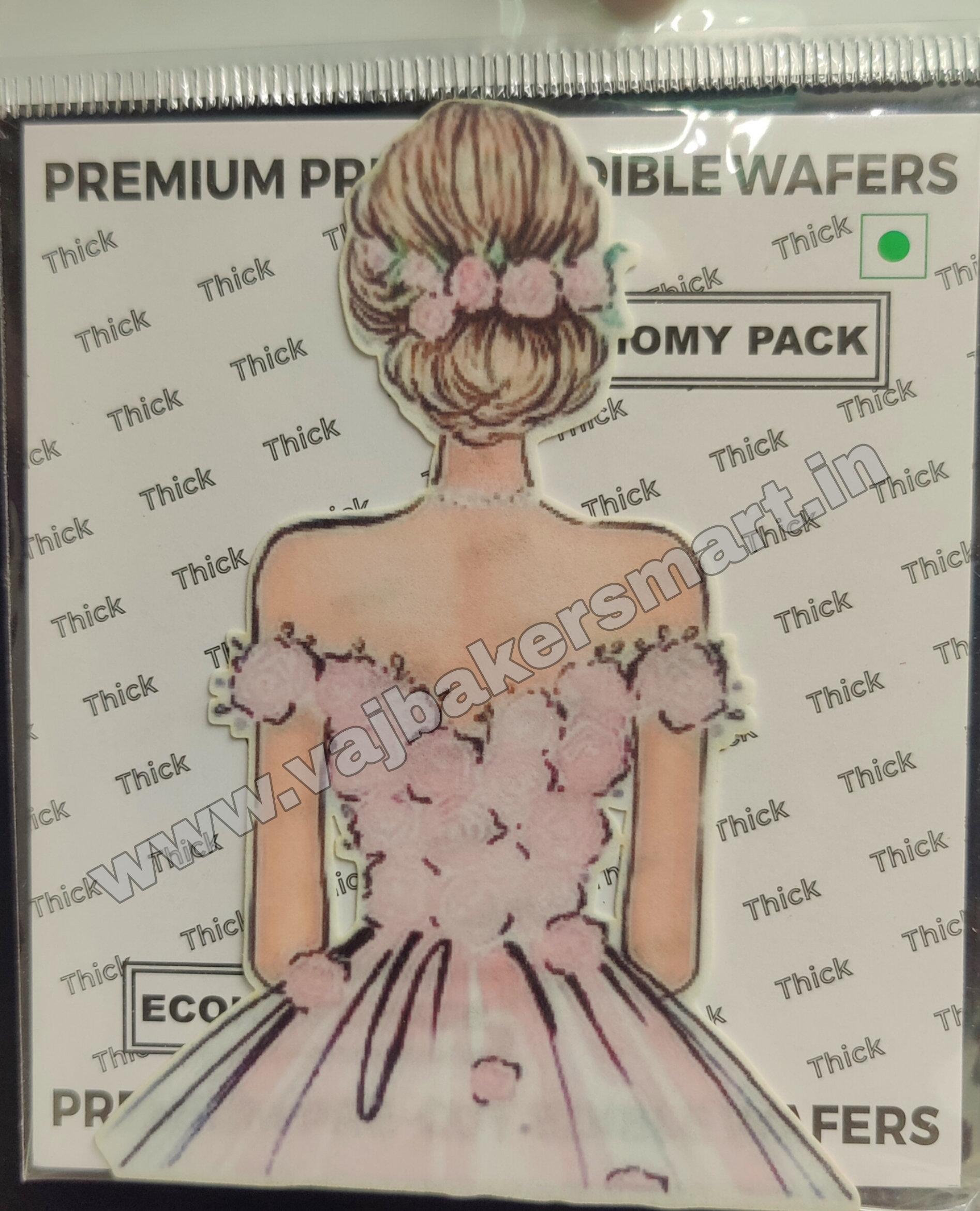 EWC5 Premium Precut Girl Edible Wafers