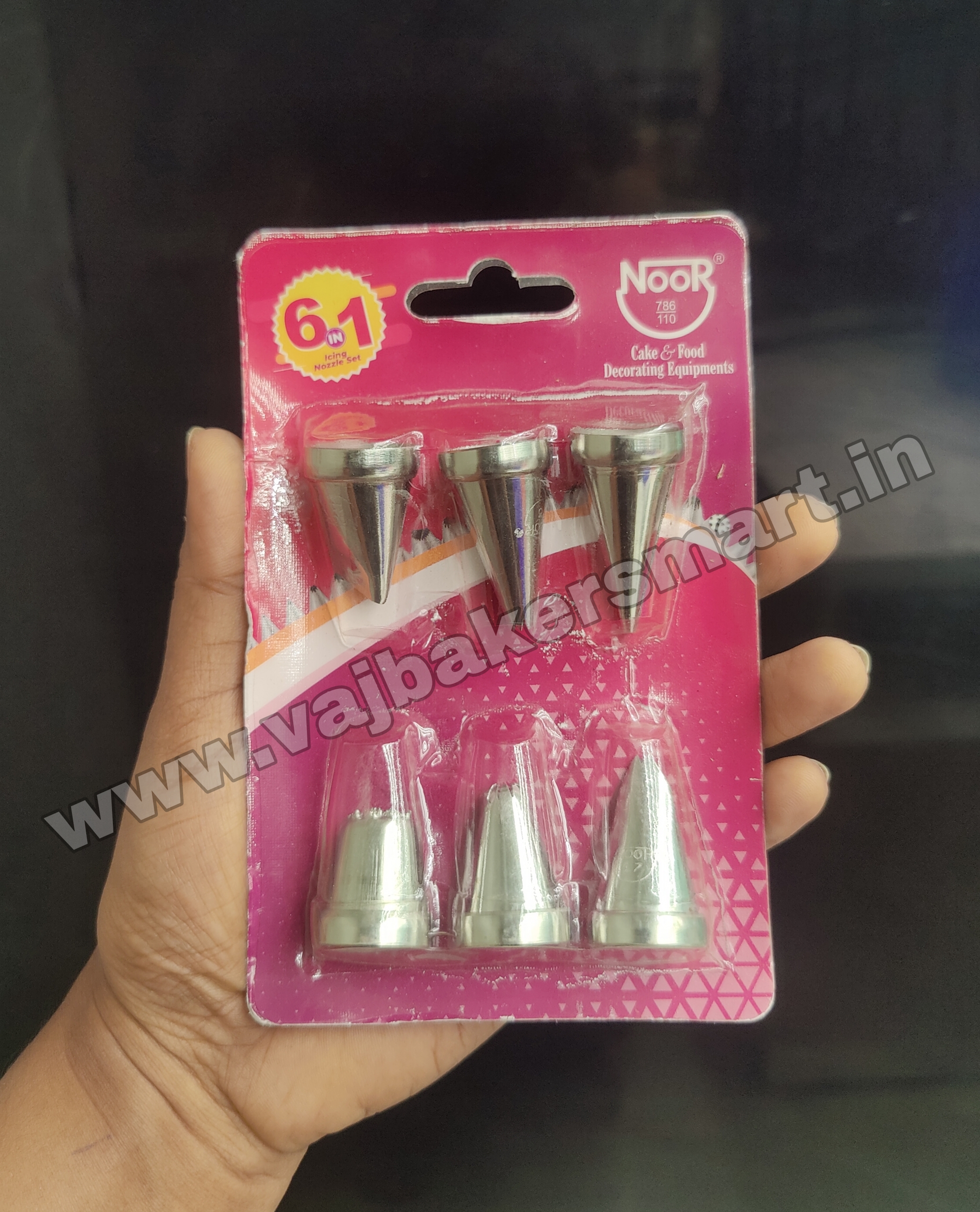 6in1 Basic Icing Nozzle Set