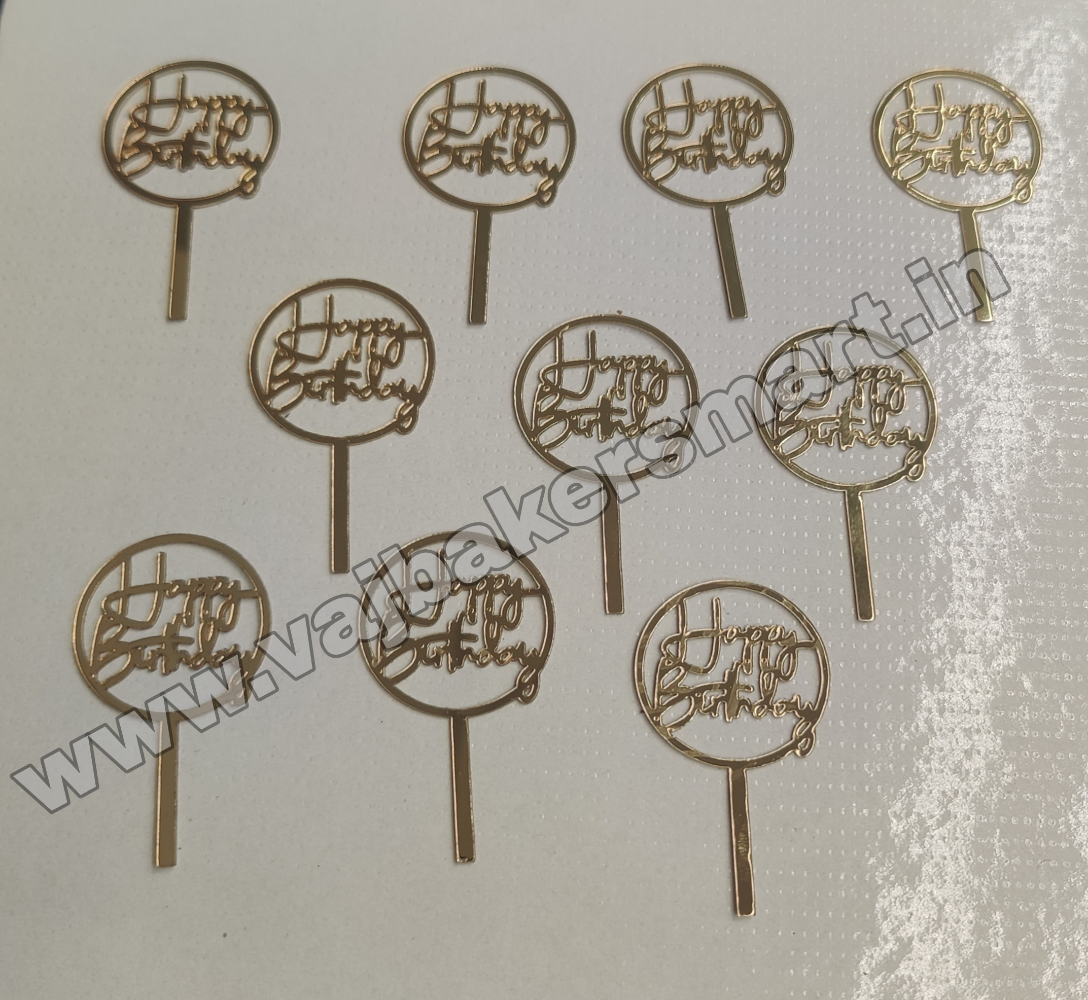 HB1 Acrylic 2" Mini Topper (Pack of 10)