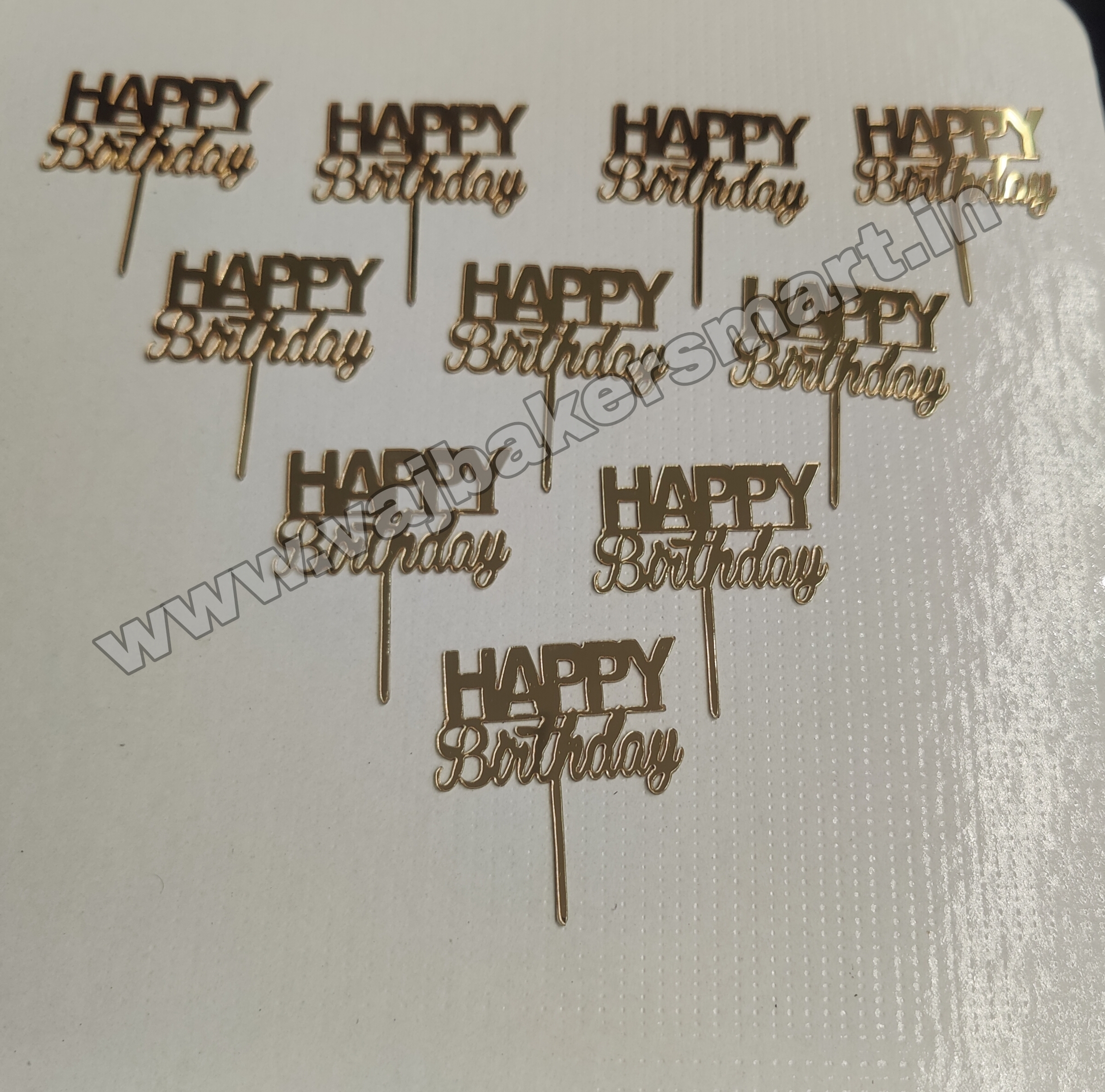 HB3 Acrylic 2" Mini Topper (Pack of 10)