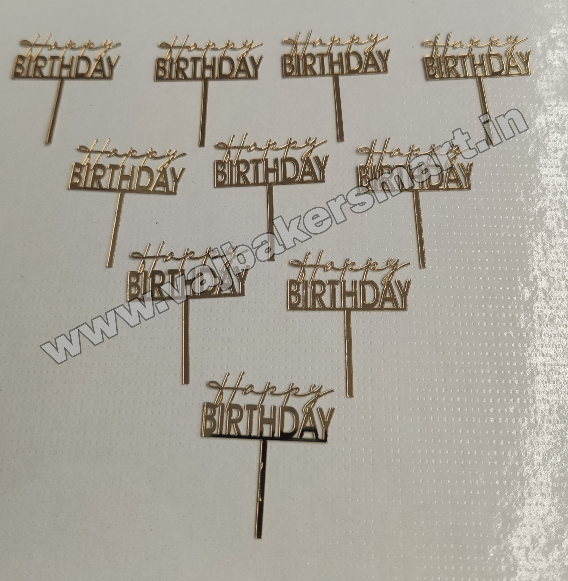 HB5 Acrylic 2" Mini Topper (Pack of 10)