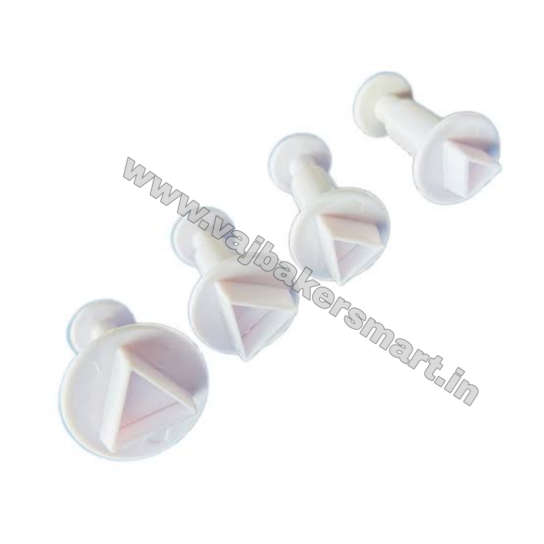Triangle Plunger Cutter (Pack of 4)