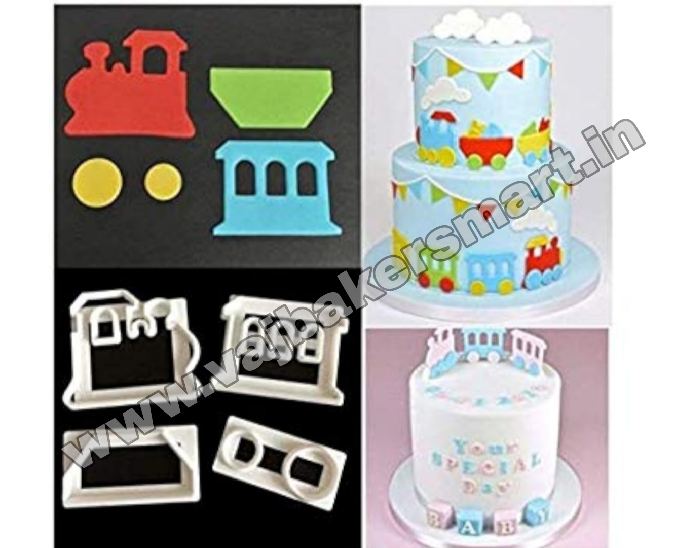 Train Fondant Cutter