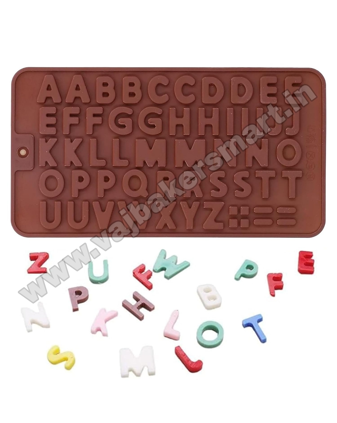 Small Alphabet Chocolate Mould