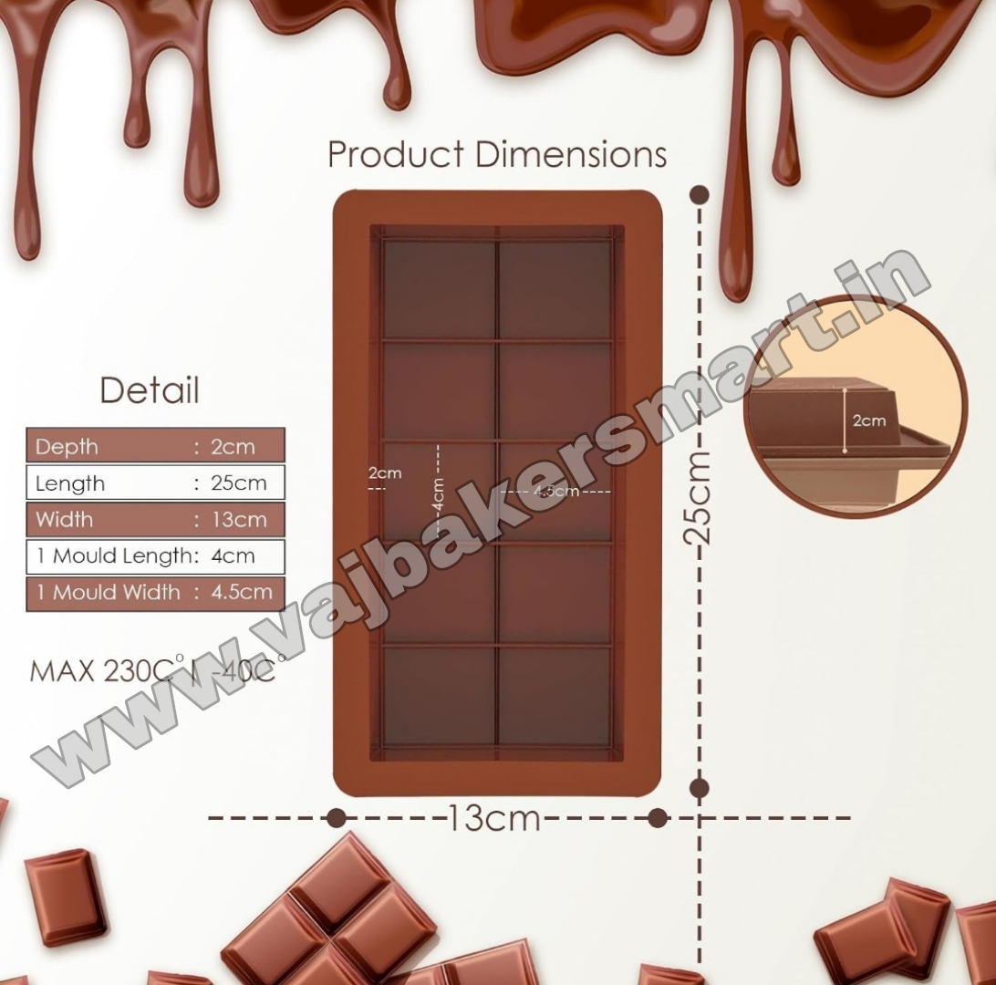 Kunafa Chocolate Bar  Mould