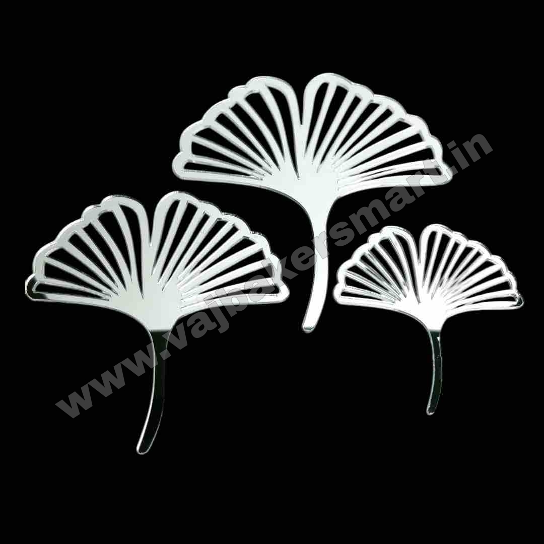 Acrylic Genko Leaf (Silver)