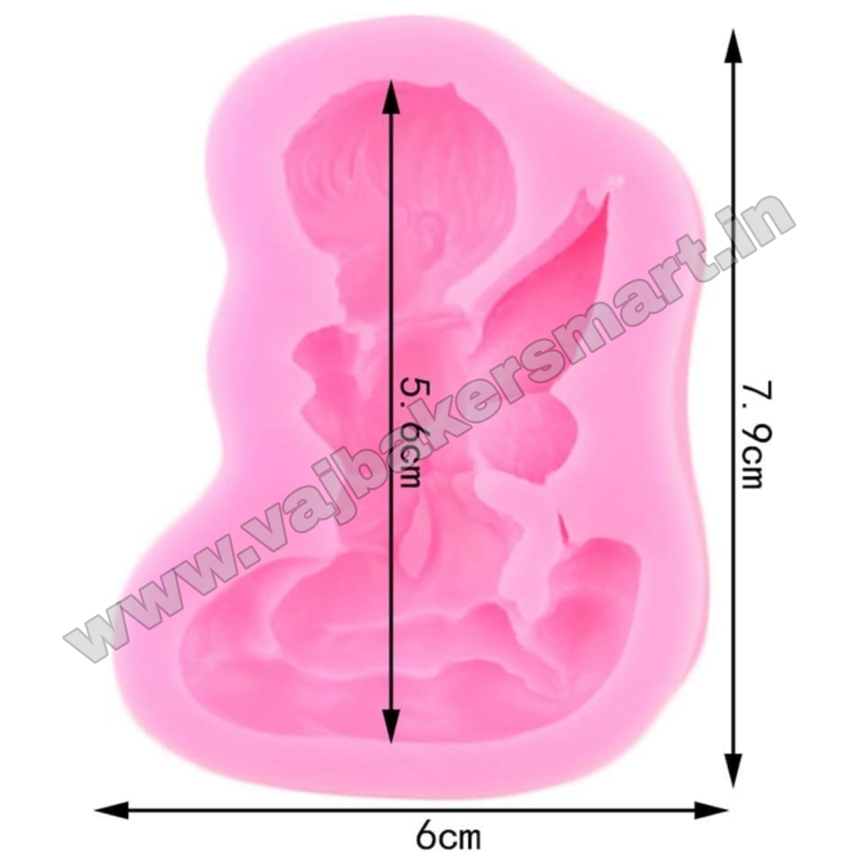 Angel Boy Silicon Fondant Mould