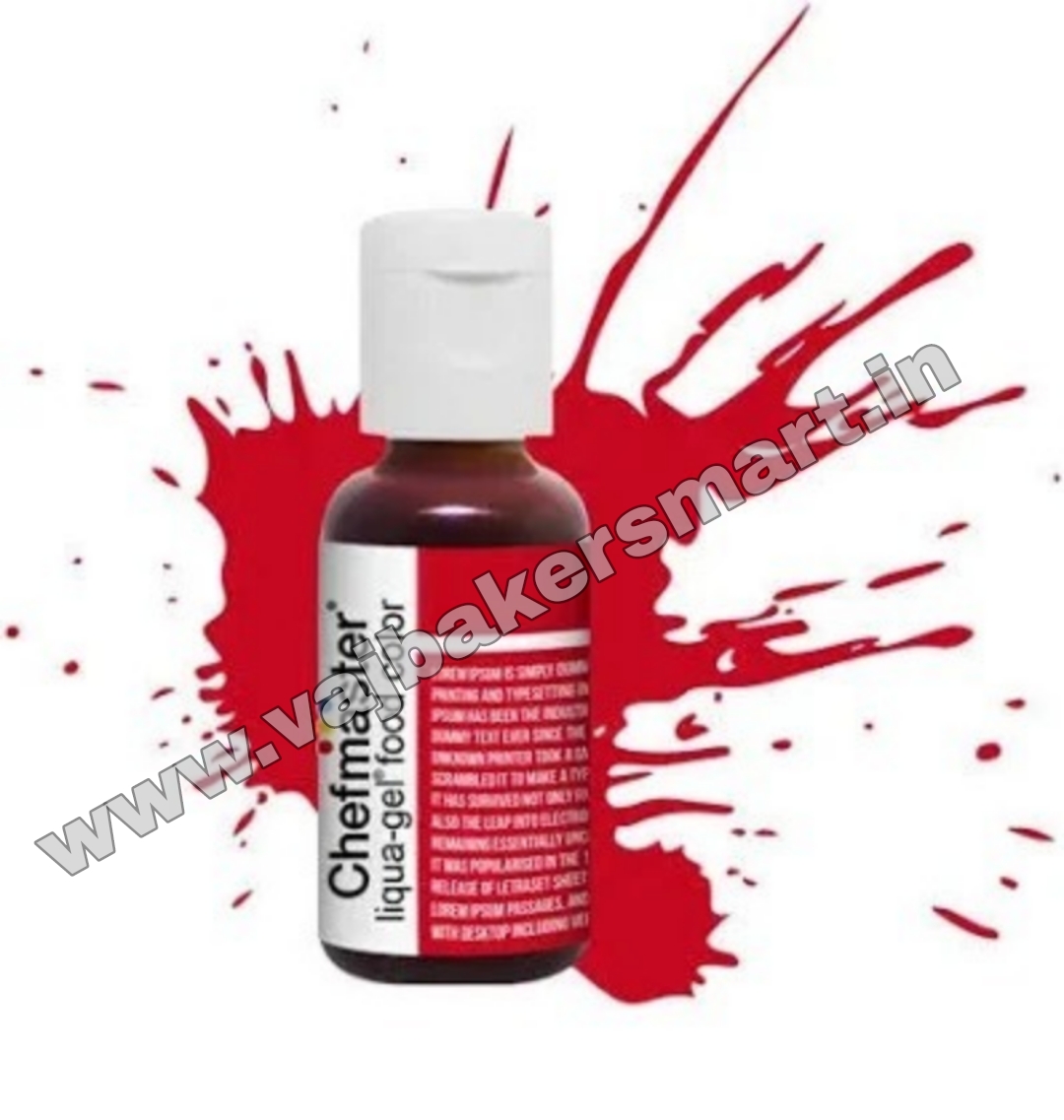 Super Red - Liqua Gel Chefmaster