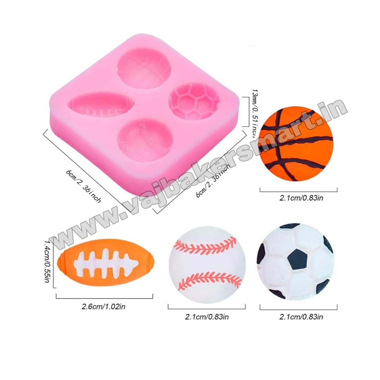 Ball Fondant Mould