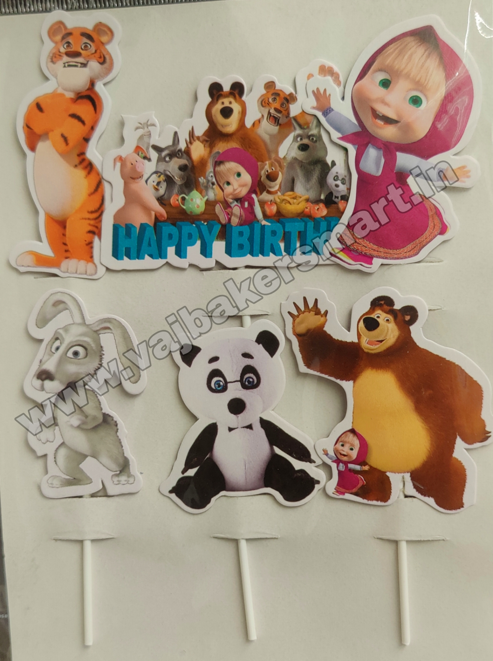 PT3 Masha and The Bear Theme Topper