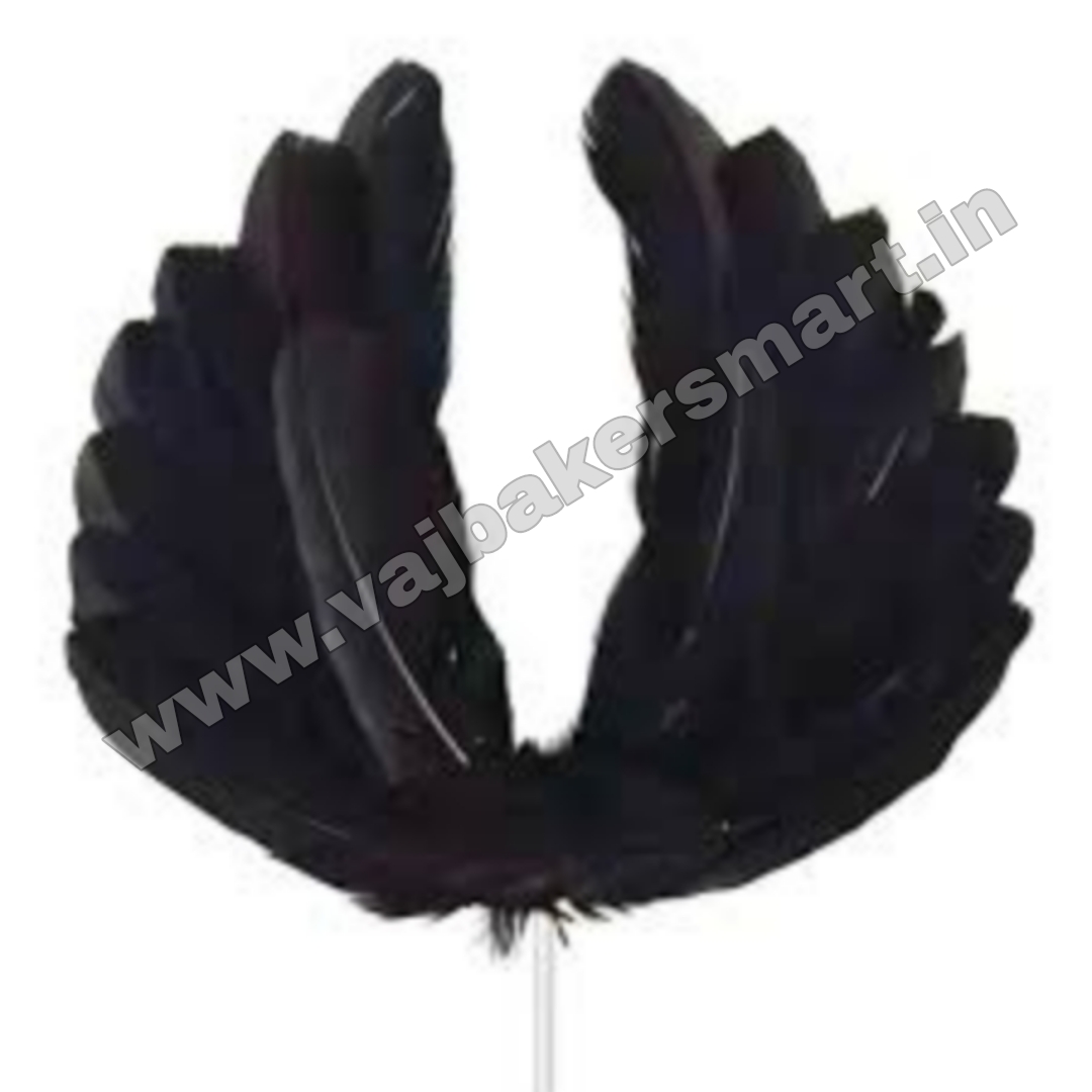 Angel Feather Black Topper 1Pc