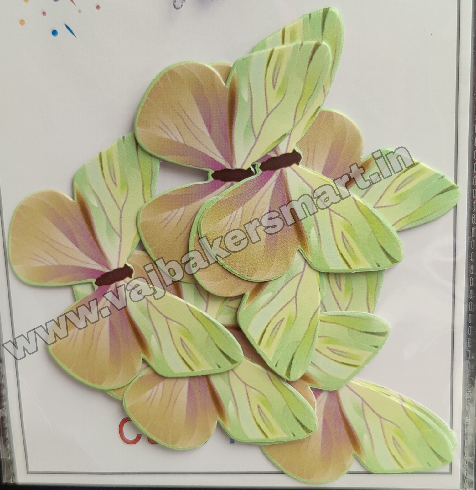 PBT10 Pastel Butterfly Topper