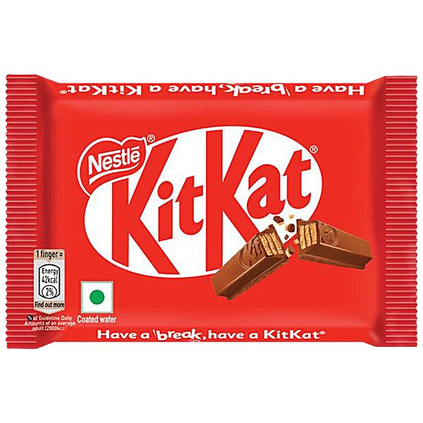 KITKAT Nestle 4 Fingers Choco Coated Wafer Bar 38.5g