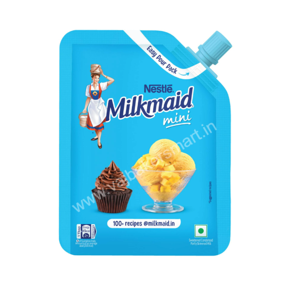 Milkmaid - Mini Sweetened Liquid Condensed Milk 190g Pouch by Nestle