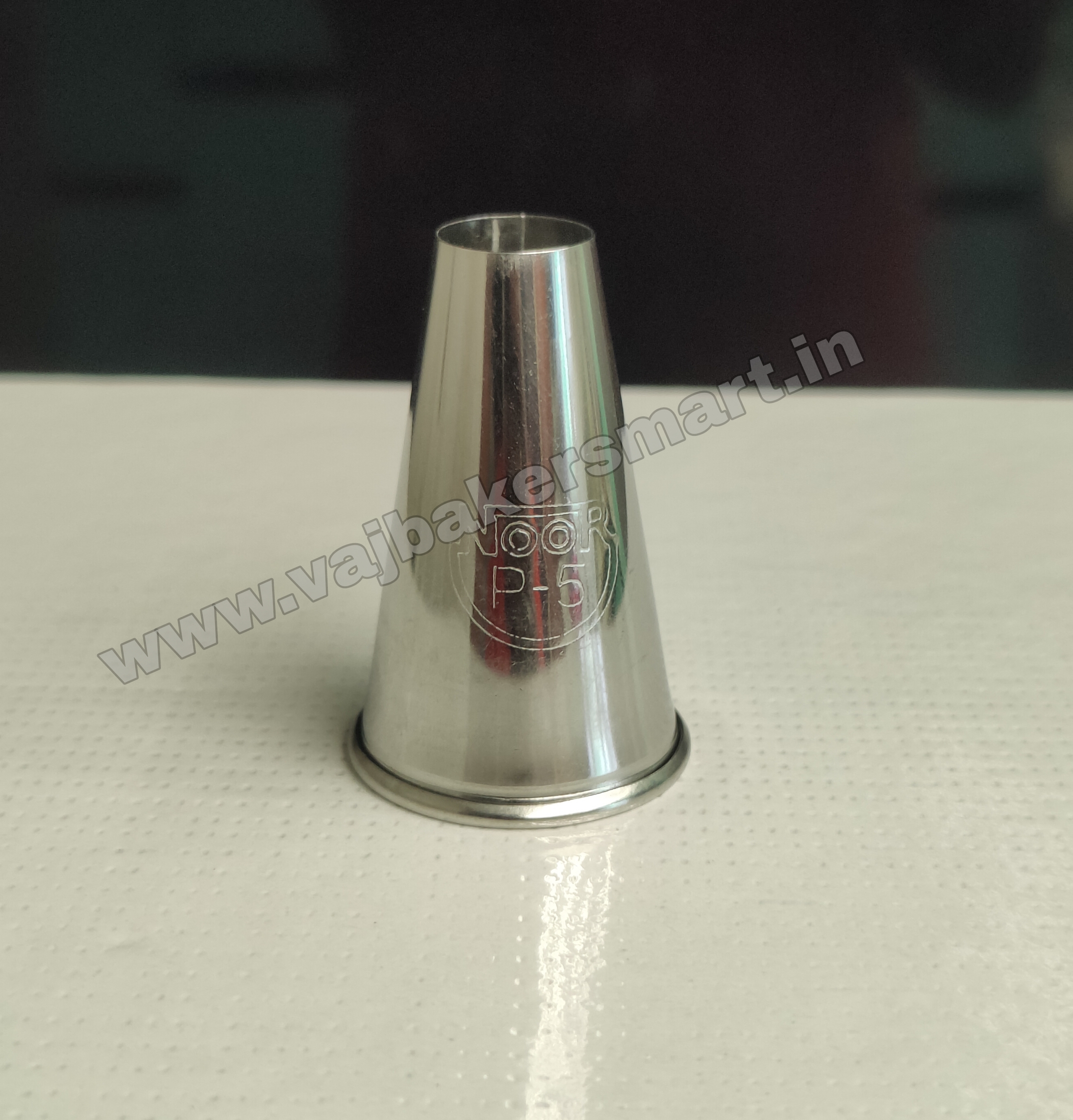 Noor P5 Meringue Plain Nozzle 15mm