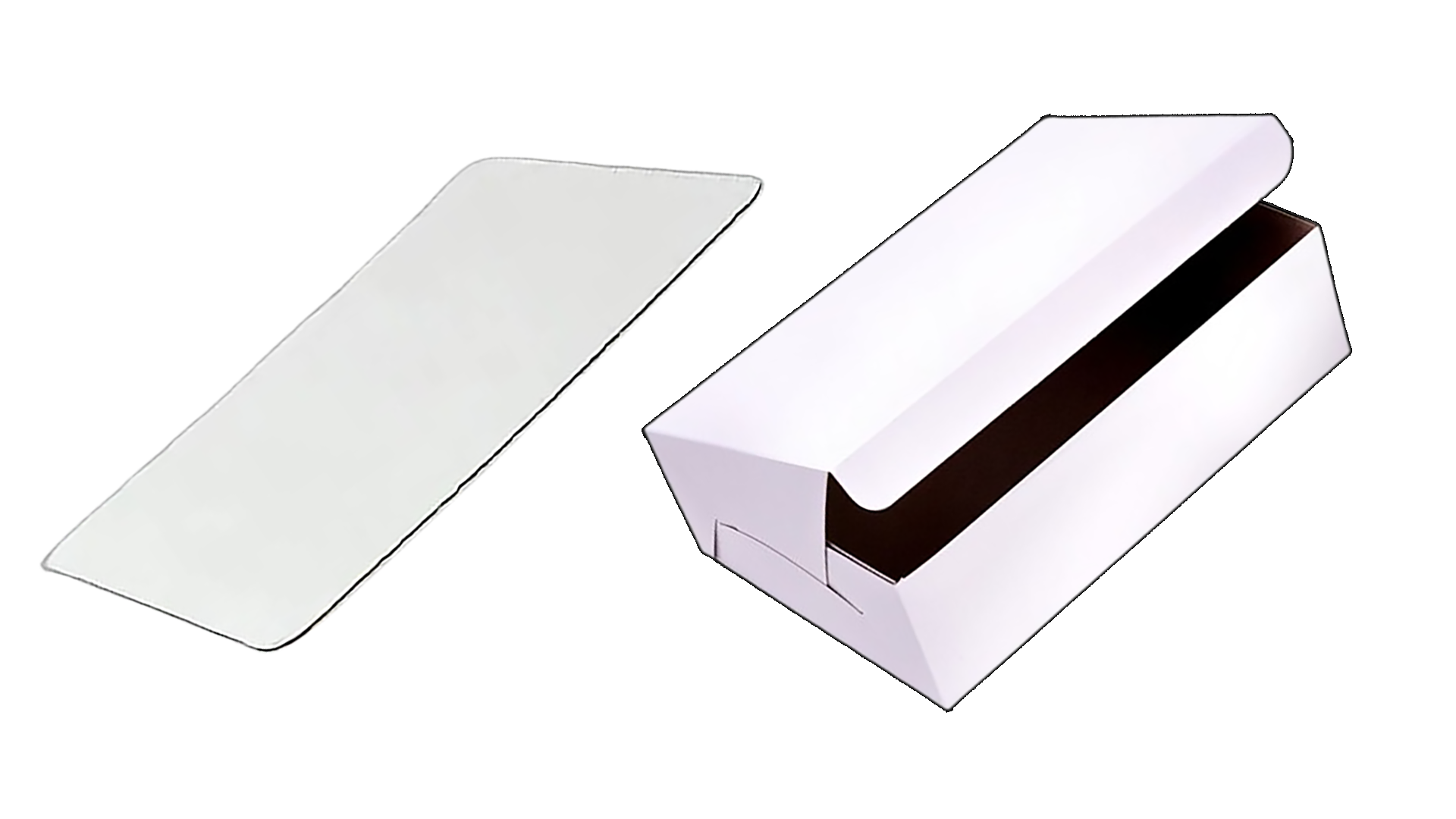 15"x12" Rectangle Cake Board & 15"x12"x5" Corrugated Box