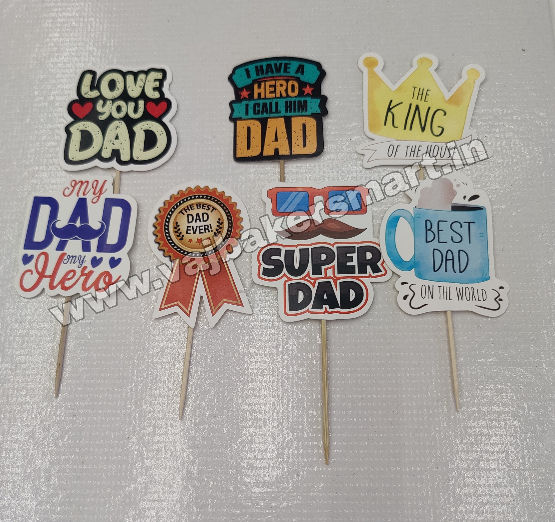 PT51 Best Dad Theme Topper