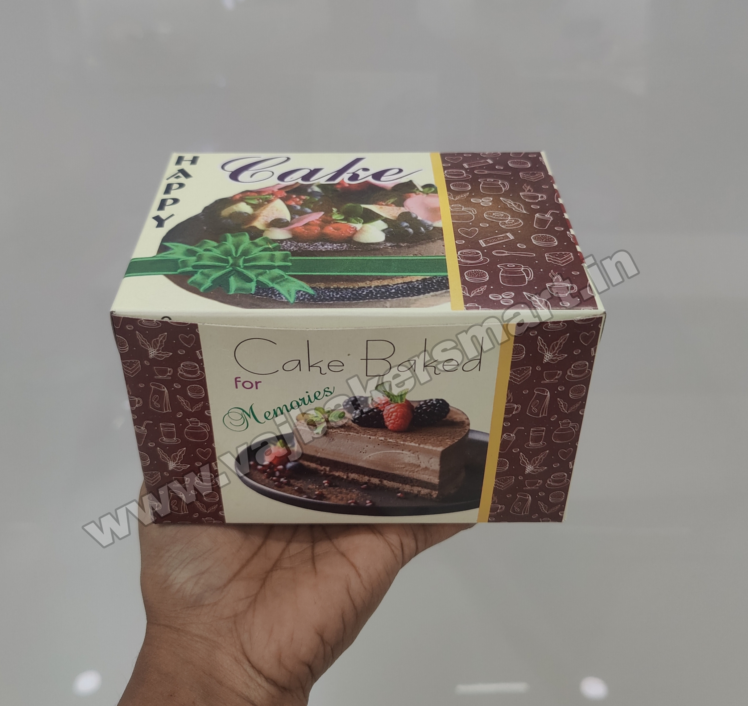 6Pc Pastry Box L5.5" x W4" x H3.5" (Pack of 5)