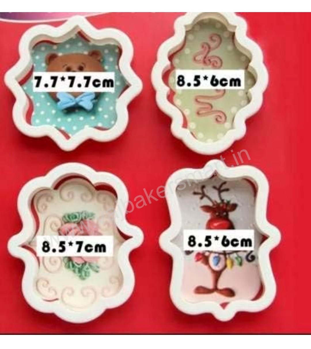 Vintage Frame Cutter (Pack of 4)